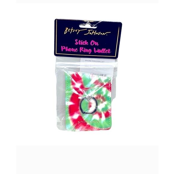 Betsey Johnson cell phone stick on wallet - Picture 1 of 3